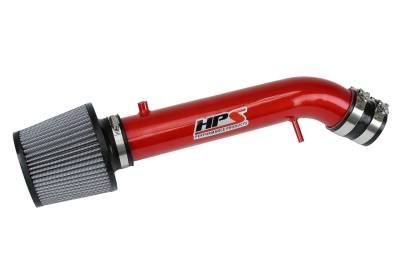 HPS Performance - HPS 827-109R Red Air Intake Kit for 92-95 Honda Civic EG SOHC D&B Series