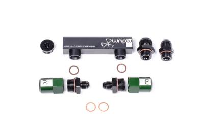 RADIUM Engineering - RADIUM Engineering 20-0463 Manifold 4-Port BOSCH PUMPS REUSES Check ValveS