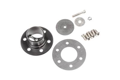 RADIUM Engineering - RADIUM Engineering 20-0527 FCST 6-Bolt Remote Mount Fill Neck Straight 1.5" Barb