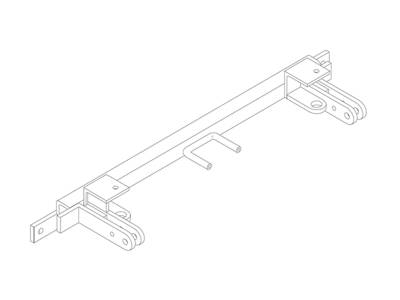 Blue Ox - Blue Ox BX2901 Tow Bar Base Plate for 1999-2002 Lexus RX300