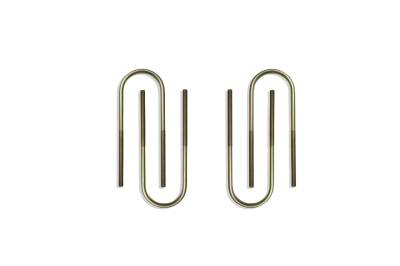 MaxTrac - MaxTrac 910405 2.5" Lift Blocks U-BOLTS for 03-08 Dodge RAM 2500 2WD