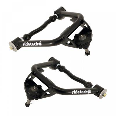 Ridetech - Ridetech 11013699 Front Upper StrongArms Tubular Control Arms for 55-57 Bel Air