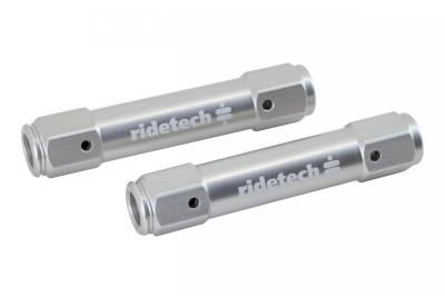 Ridetech - Ridetech 11059400 Billet Aluminum Tie Rod Adjusters Sleeves for 58-64 Impala