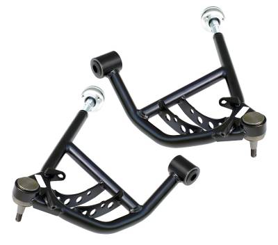 Ridetech - Ridetech 11282899 Front Lower StrongArms Tubular Control Arms for 65-70 Impala