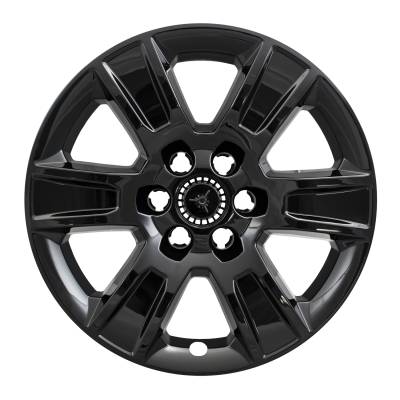 Coast To Coast - Coast To Coast IMP426BLK Gloss Black 20" 6-Spoke Snap-On Wheel Skin