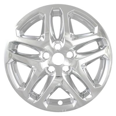 Coast To Coast - Coast To Coast IWCIMP372XN 17" Chrome 5-Double Spoke Snap-On Wheel Skin 4pc