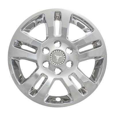 Coast To Coast - Coast To Coast IWCIMP377XN 18" Chrome 5-Double Spoke Snap-On Wheel Skin 4pc