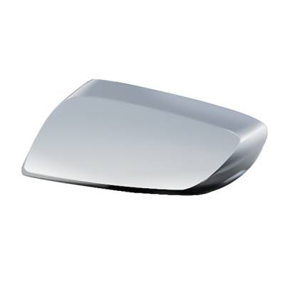 Coast To Coast - Coast To Coast CCIMC67497R Chrome ABS Top Half Replacement Mirror Cover PAIR