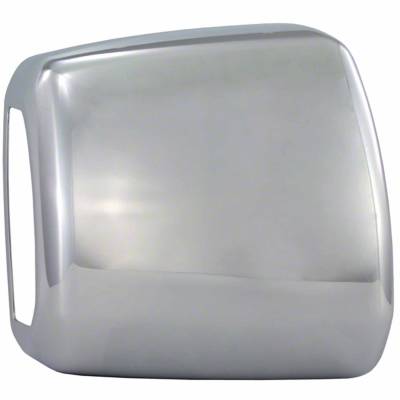 Coast To Coast - Coast To Coast CCIMC67503 Chrome ABS Full Towing Mirror Cover w Turn Signal PAIR