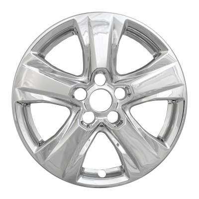 Coast To Coast - Coast To Coast IWCIMP434X 17" 5 V-Spoke Chrome Snap-On Wheel Skins 4pc