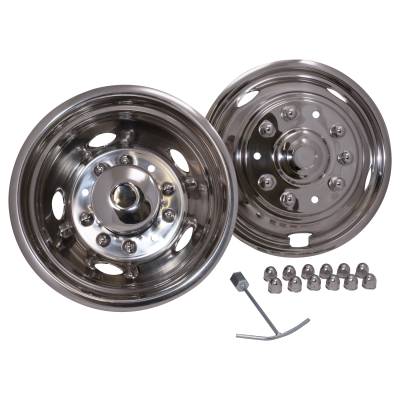 Coast To Coast - Coast To Coast IWCN195F05 19.5" Wheel Simulator SS Bolt-On 10 Lug 4pc