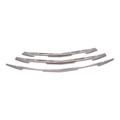 Coast To Coast - Coast To Coast GI180 Grille Insert Bar Style 5Pc Chrome ABS