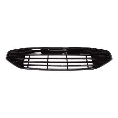 Coast To Coast - Coast To Coast GI181BLK Grille Insert Bar Style 3Pc Gloss Black ABS