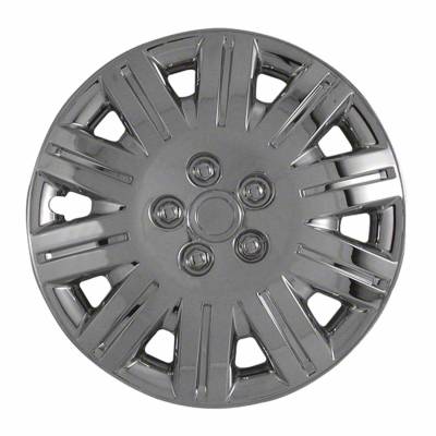 Coast To Coast - Coast To Coast IWC41915S Wheel Cover 15" 10 Spoke Silver Plastic 4pc