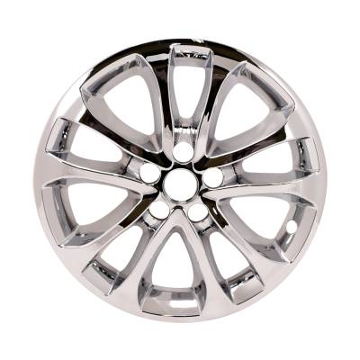 Coast To Coast - Coast To Coast IMP471X 17" Wheel Skin 5 Double Spokes Snap-On Chrome 4pc
