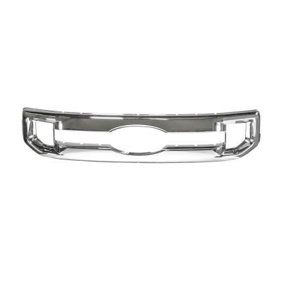 Coast To Coast - Coast To Coast GI174 1PC Chrome Bar Style Grille Insert Overlay