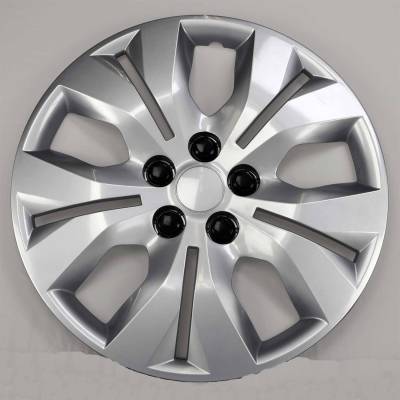 Coast To Coast - Coast To Coast IWC46716S 16" 5-Split Spoke Silver Wheel Cover 4pc