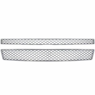 Coast To Coast - Coast To Coast IWCGI33X Chrome Mesh Grille Insert Overlay 2 Piece w/Emblem