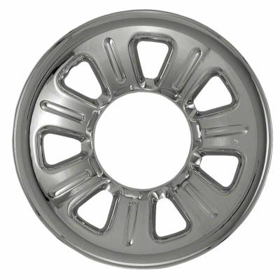 Coast To Coast - Coast To Coast IWCIMP21 Chrome 15" 7 Spoke Wheel Skin 4pc Snap-On