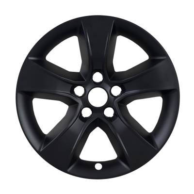 Coast To Coast - Coast To Coast IWCIMP352BLK Black 17" 5 Spoke Wheel Skin 4pc Snap-On