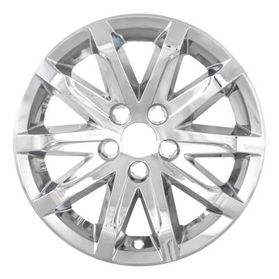 Coast To Coast - Coast To Coast IWCIMP368X 17" Wheel Skin 10 Spokes Chrome Snap-On 4pc