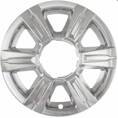Coast To Coast - Coast To Coast IWCIMP369X 17" Wheel Skin 6 Spokes Chrome Snap-On 4pc