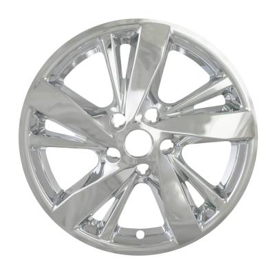 Coast To Coast - Coast To Coast IWCIMP378X 17" Wheel Skin 5 Double Spokes Chrome Snap-On 4pc