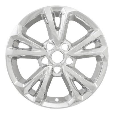 Coast To Coast - Coast To Coast IWCIMP384X 17" Wheel Skin 5 V Spokes Chrome Snap-On 4pc