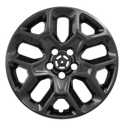 Coast To Coast - Coast To Coast IWCIMP386BLK 17" Wheel Skin 10 Vent Gloss Black Snap-On 4pc