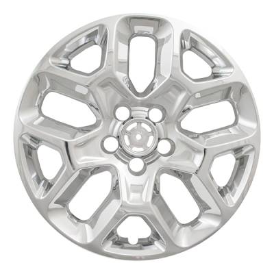 Coast To Coast - Coast To Coast IWCIMP386X 17" Wheel Skin 10 Vent Chrome Snap-On 4pc