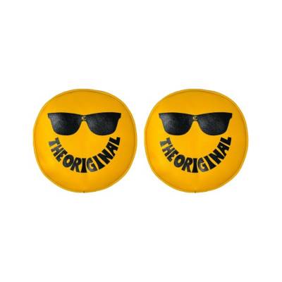 KC Hilites - KC HiLites 5805 Cover Retro 8" Vinyl Yellow "THE ORIGINAL" Smiley Sunglasses PR