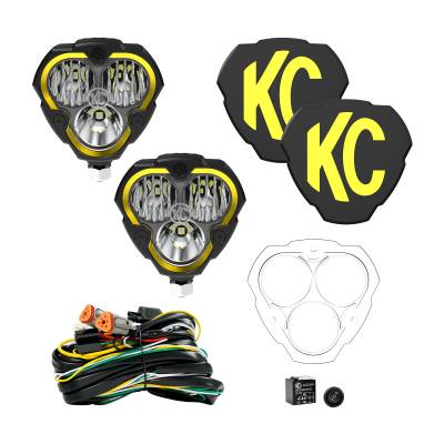 KC Hilites - KC HiLiTES 288 Flex Era-3 2-Light Master Kit