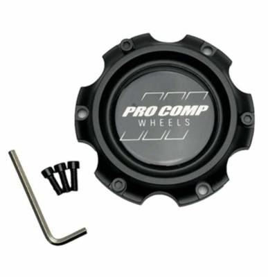 Pro Comp Wheels - Pro Comp Wheels Replacement Center Cap Satin Black PXA504632702