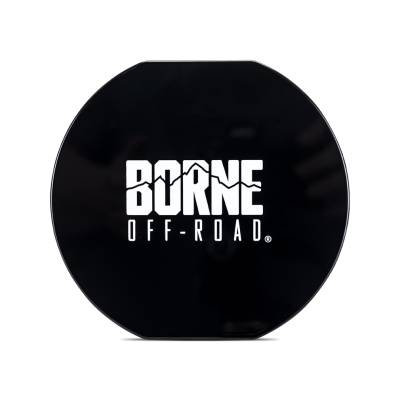 Mishimoto - Mishimoto BNLT-COV-RD7BK Borne Off-Road 7" Round Light Cover Black