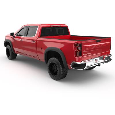 EGR - EGR 751694 Rugged Look Fender Flares Black 19-22 Silverado 1500