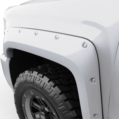 EGR - EGR 791574-GAZ Bolt-On Look Fender Flares-Summit White 14-18 Silverado