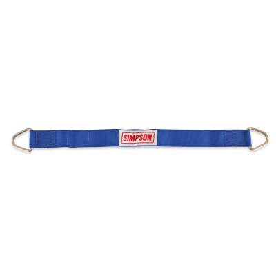 Simpson Safety - Simpson Safety 35010BJ Junkyard Dog Tow Axle Strap Blue