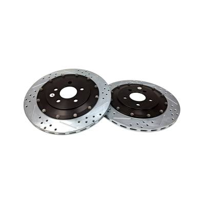 Baer Brakes - Baer Brakes 2262019 EradiSpeed+1 Brake Rotor Upgrade 14" Rear 05-14 Mustang