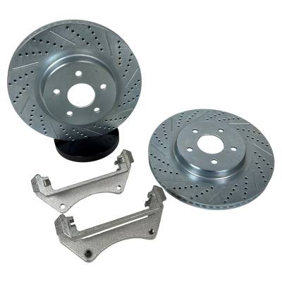 Baer Brake Systems - Baer Brakes 2141022 Front Disc Brake Rotor Set for Jeep