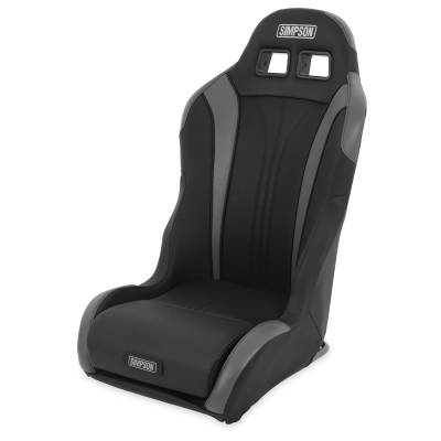 Simpson Safety - Simpson Safety S104-305 Vortex II Off-Road Suspension Seat Black/Charcoal