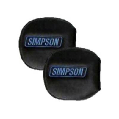 Simpson Safety - Simpson Safety 2021B YXZ Door Latch Pads Black/Blue Pair