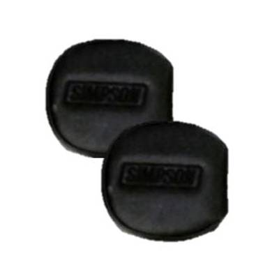 Simpson Safety - Simpson Safety 2021K YXZ Door Latch Pads Black/Black Pair