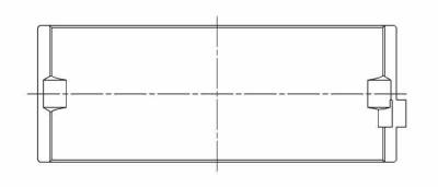ACL Race Series - ACL Race 5M1695HX-STD Crankshaft Bearing for Toyota/Geo 107 98