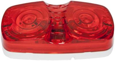 Peterson - Peterson 138R Clearance Light PC-Rated Rectangle Double Bulls-Eye 4x2"