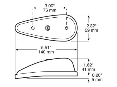 Peterson - Peterson V118KA Clearance Light