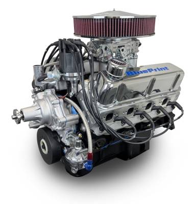BluePrint Engines - BluePrint Engines BP3479RCTCD Dress Longblock w/Carb 347CI for Ford Small Block
