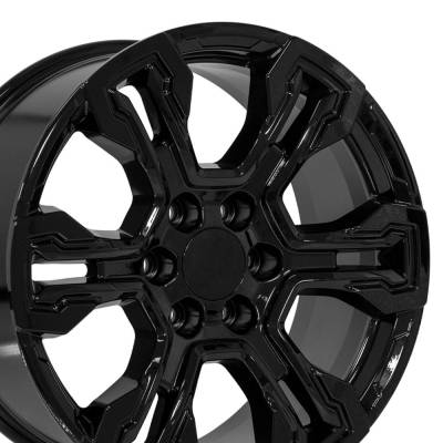 OE Wheels LLC - OE Wheels CV65 20x9 6x5.5 26mm Gloss Black CV65-20090-6550-26B