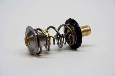 PRW - PRW 5234685 Water Neck Thermostat for GM LS 90-DEG 82C/180F As-Cast