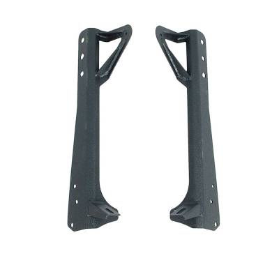 Paramount Automotive - Paramount Automotive 51-0452 Windshield LED Mount Brackets Black