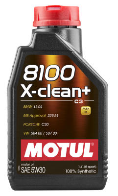 Motul - Motul 106376 8100 X-CLEAN + 5W30 12X1L